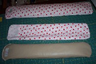 long bean bag with cover